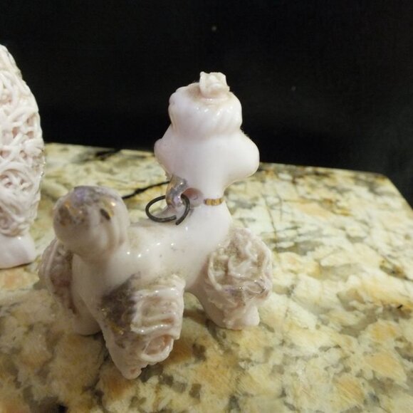 Vintage Spaghetti Poodle And Her Puppy By Enterprise Exclusive - Picture 6 of 8